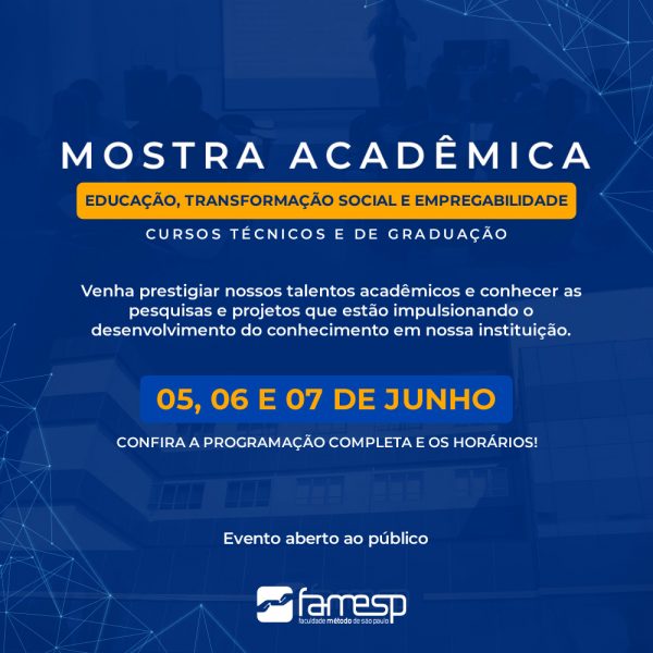 Post 1 - Mostra Academica 2023